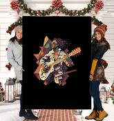 Melodic Embrace Sherpa Blanket